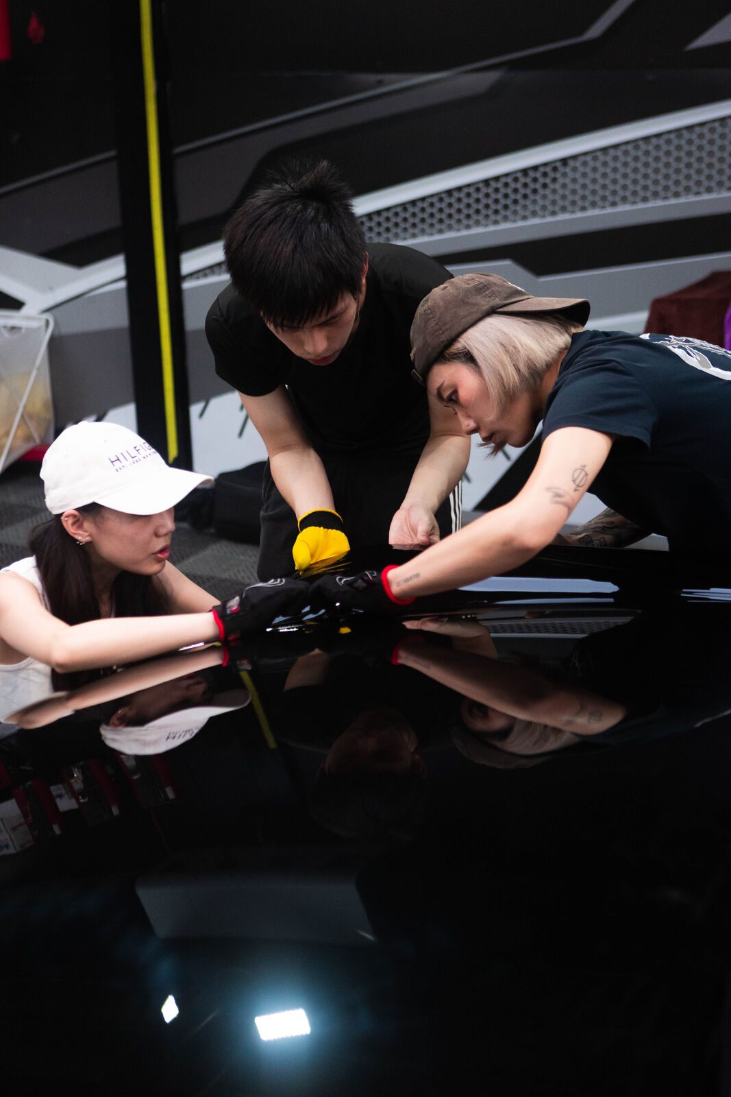 PPF installation training at Shoyi